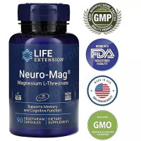 ราคา Life Extension Neuro Mag Magnesium L Threonate 90 Vegetarian Capsules (126969862606)