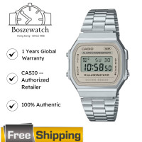 ราคา นาฬิกาดิจิตอล Casio รุ่น A168WA สำหรับผู้ชายและผู้หญิง สไตล์วินเทจ WR A168WA Collection A168WA 1 A168WA 1W A168WG 9W (126499161350)