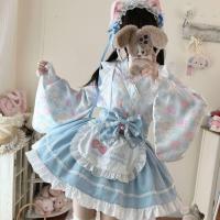 ราคา ชุดเดรส Loli พิมพ์ลายสไตล์ญี่ปุ่น ชุดเดรสผู้หญิง ชุดสาวนักเรียน ชุดแม่บ้าน ชุดนักเรียนญี่ปุ่น ชุดนักเรียนญี่ปุ่น (126793985992)
