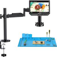 ราคา TOMLOV Autofocus 4K Digital Soldering Microscope ดิจิตอลกล้องจุลทรรศน์บัดกรี 8 TM4K AF Flex Arm เหรียญกล้องจุลทรรศน์พร้อมแสงแหวนกล้องจุลทรรศน์ LCD 52MP พร้อมหน้าจอสำหรับผู้ใหญ่ (126809931388)