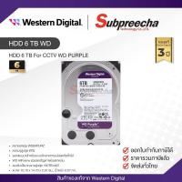 ราคา ฮาร์ดดิสก์ Harddisk 6 TB For CCTV WD PURPLE HDD (127040066522)
