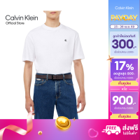 ราคา CALVIN KLEIN เข็มขัดผู้ชายหนังแท้ Square Buckle Belt รุ่น 4G7005G TPV สีน้ำตาล (23729906793)