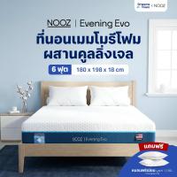 ราคา NOOZ ที่นอนเมมโมรี่โฟม ผสมเม็ดคูลลิ่งเจล เพิ่มความเย็น 2 เท่า ช่วยลดความร้อนสะสมบนที่นอน Cool Gel Memory Foam รุ่น Evening Evo (11017356687)