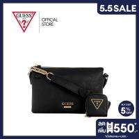 ราคา GUESS กระเป๋า รุ่น SG982470 OONA MINI CROSSBODY TOP ZIP สีดำ (25930947496)