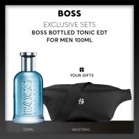 ราคา Exclusive Set Boss Bottled Tonic Eau de Toilette for Men 100ml Complimentary Waistbag by HUGO BOSS Fragrances (26294600460)