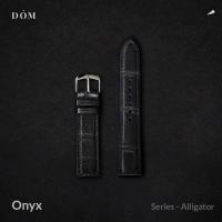 ราคา สายนาฬิกา DOM Quick Switch Strap สายนาฬิกา หนังจระเข้แท้ ระบบ Quick Switch เปลี่ยนสายได้ง่าย สำหรับ สายนาฬิกาขนาด 18mm 20mm 22mm (21382342869)