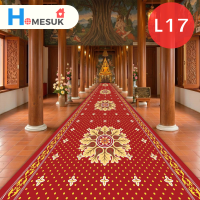 ราคา ม้วนส่ง พรมยาว พรมปูทางเดิน ขนาด 1 5x10 เมตร เหมาะสำหรับใช้จัดงาน Event ทางเดินยาว รูปแบบ3D เนื้อพรมกำมะหยี่ พร้อมส่ง (127099860368)