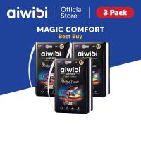 ราคา Aiwibi ผ้าอ้อมเด็กสำเร็จรูป รุ่น Magic Comfort แบบกางเกง M XXL 3 แพ็ค (25886505179)