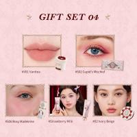 ราคา Flower Knows Strawberry Cupid Collection Makeup Gift Set Includes Cake Lip Cream Liquid Blush Make up Palette Scented Hand Cream Pressed Powder (23679933790)