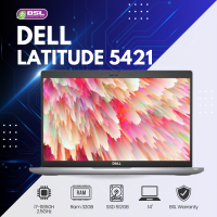 ราคา Dell Latitude 5421 i7 Gen 11 RAM 32GB SSD 1TB โน้ตบุ๊คมือสอง ทำสี พร้อมใช้งาน รับประกัน USED Laptop (127147178065)