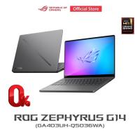 ราคา ASUS ROG Zephyrus G14 2025 gaming laptop 14 120Hz 3K OLED NVIDIA GeForce RTX 5050 AMD Ryzen 9 270 32GB LPDDR5X 7500 on board 1TB PCIe 4 0 NVMe M 2 SSD RGB keyboard GA403UH QS036WA Eclipse Gray (246133