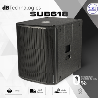 ราคา ใช้โค้ดลดอีก10 dBTechnologies SUB 618 Active Subwoofer ลำโพงซับวูฟเฟอร์ 18 นิ้ว แอมป์ในตัว 1200W มี DSP (24561828028)