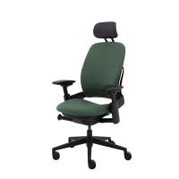 ราคา Modernform Steelcase เก้าอี้ Ergonomic รุ่น Leap พร้อมพนักพิงศีรษะ เบาะและพนักพิงหุ้มผ้า (25226222642)