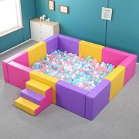 ราคา ฟรี 200ลูกบอล Soft Play ห้องบอล บ่อบอลสี่เหลี่ยม บันได คอกกั้นเด็ก เบาะนุ่มกันกระแทก เบาะบอล บ้านบอล (25227404274)
