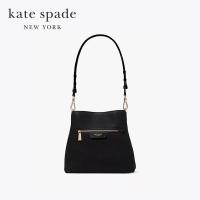 ราคา Kate Spade New York กระเป๋าสะพายไหล่รุ่น Hudson Pebbled Leather Shoulder Bag KF863 001 สีดำ (23452628243)