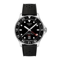 ราคา Tissot Seastar 1000 Quartz GMT ทิสโซต์ ซีสตาร์ 1000 T1208521705100 สีดำ นาฬิกาผู้ชาย (22595836526)