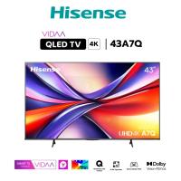 ราคา NEW2025 Hisense TV รุ่น E6Q A7Q ทีวี 43 55 นิ้ว 4K Ultra HD Smart TV Voice Control WIFI Build in Netflix Youtube VIDAA U7 6 DVB T2 USB2 0 HDMI AV DTS Virtual X Dolby Digital (25130011034)
