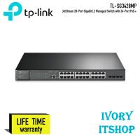 ราคา TP Link TL SG3428MP JetStream 28 Port Gigabit L2 Managed Switch with 24 Port PoE SG3428MP ivoryitshop (12366724253)