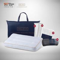 ราคา delicia custom (เดลิเซีย) หมอนจูนคอ 1 ใบ ฟรี 4 ชิ้น หมอนรองขา - 1577shop (DEL58)