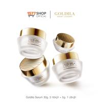 ราคา [3ฟรี1] goldila serum (โกลด์ดีล่า) เซรั่มน้ำแร่ฝรั่งเศสลดริ้วรอย เซตผิวตึงกระชับ - 1577shop (GOL0003)