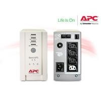 APC Back UPS (650VA/400Watt) 230V Standby Tower type 4 IEC & 1 Surge Only IEC Outlets Breaker เครื่องสำรองไฟ รุ่น BK650-AS