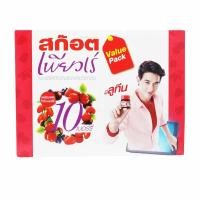 สก๊อต เพียวเร่ เบอร์รี่สกัดเข้มข้นผสมวิตามิน พร้อมผลโกจิเบอร์รี่ 45มล. x 12 ขวด (Scotch Puree Berry Plus Vitamins Concentrate Berry Essence With Goji 45ml x 12 Bottle)