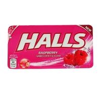 ราคา ฮอลล์ ลูกอมสอดไส้ กลิ่นราสพ์เบอร์รี่ 22.4g (Halls Raspberry Flavored Center - Filled Candy 22.4g) (8850338008443)
