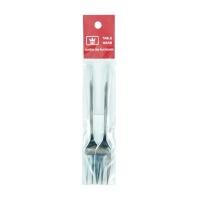 ราคา CRC ส้อมขนมเล็ก ลายเรียบ ขนาด 13.9 เซนติเมตร 2pcs (CRC : Small Fork (13.9cm) 2pcs) (8852332904226)