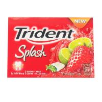 ราคา ไทรเด้นท์สแปลช : รสสตรอเบอร์รี่ ไลม์ 17.1g (Trident Splash : Strawberry Lime Flavoureded 17.1g) (8850338020513)