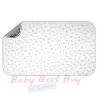 ราคา แผ่นรองเตียงดูดซับน้ำ SuperSorber Newborn ไซส์เตียงนอนเด็ก สีขาว