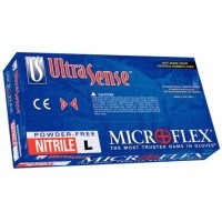 ราคา ถุงมือไนไตรแบบไร้แป้ง ชนิดบาง UltraSense, Powder-Free Nitrile Glove, Size L, 100 ea, 10 box