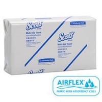 ราคา กระดาษเช็ดมือ SCOTT AIRFLEX* Multi-Fold Towel 28620