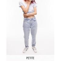 ราคา Topshop Petite Mom jean in bleach (201496908)