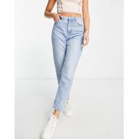 ราคา Topshop mom jeans in bleach (24214634)