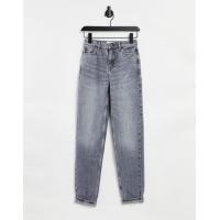 ราคา Topshop Mom jeans in grey (23907204)