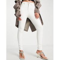 ราคา Topshop Jamie jeans in off white (201639184)