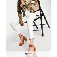 ราคา Topshop Petite Jamie jeans in off white (201639332)