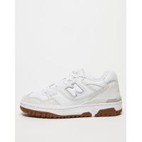 ราคา New Balance 550 trainers in white with gum sole (204476716)