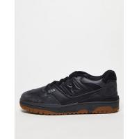ราคา New Balance 550 trainers in black with gum sole (204474503)