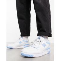 ราคา New Balance 550 trainers in white and blue (203644521)