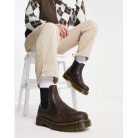 ราคา Dr Martens 2976 Bex chelsea boots in dark brown (203037637)