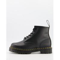 ราคา Dr Martens 101 6 eye bex boots in black (21867503)