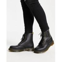 ราคา Dr Martens vegan 1460 8-eye boots in black (202600710)