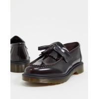 ราคา Dr Martens adrian tassel loafers in burgundy (20540578)