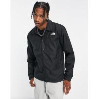 ราคา The North Face water repellent coach jacket in black Exclusive at ASOS (203192940)
