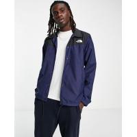 ราคา The North Face water repellent coach jacket in navy and black Exclusive at ASOS (203192932)