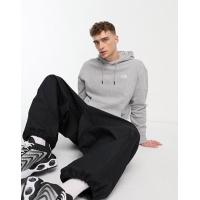 ราคา The North Face Essential oversized hoodie in grey Exclusive at ASOS (204372910)