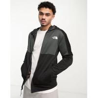 ราคา The North Face Training Mountain Athletic zip up fleece hoodie in black (204492216)