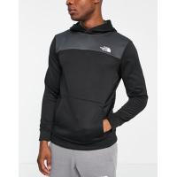 ราคา The North Face Training Reaxion FlashDry fleece hoodie in black (203219791)