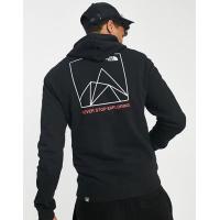 ราคา The North Face Coordiantes printed hoodie in black (203218948)